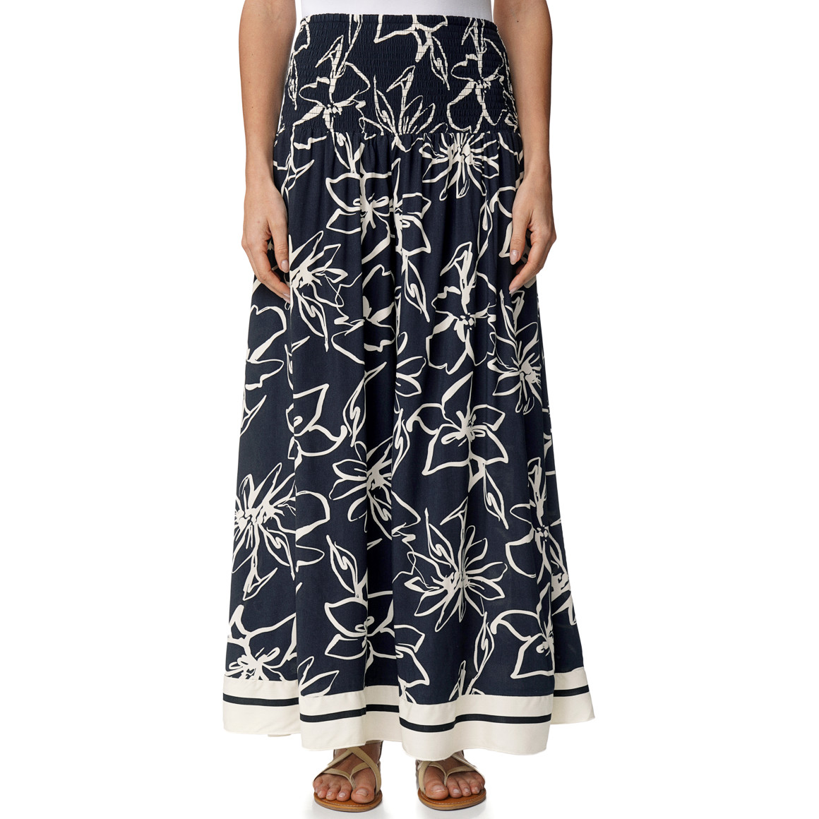 Damen Palazzo-Hose mit weitem Bein