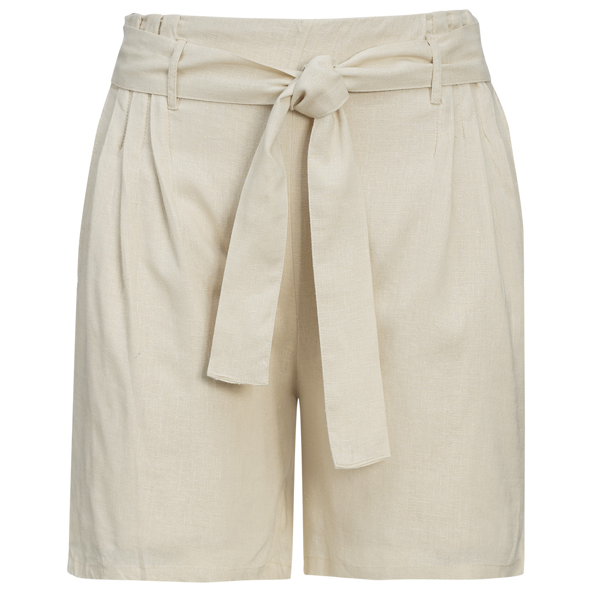 Damen Shorts mit Leinen-Anteil