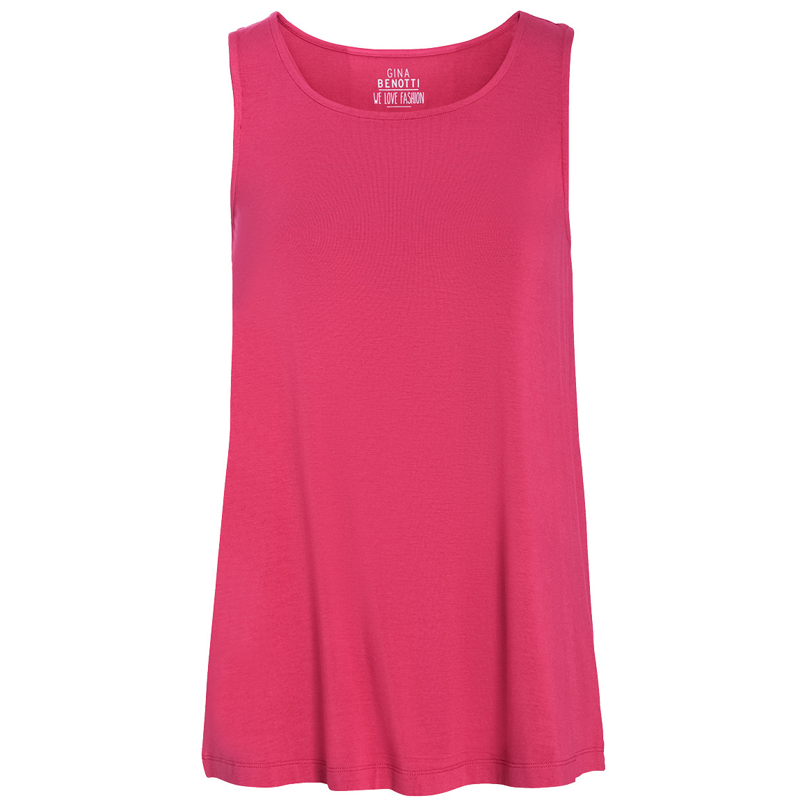 Damen Top in Unifarben