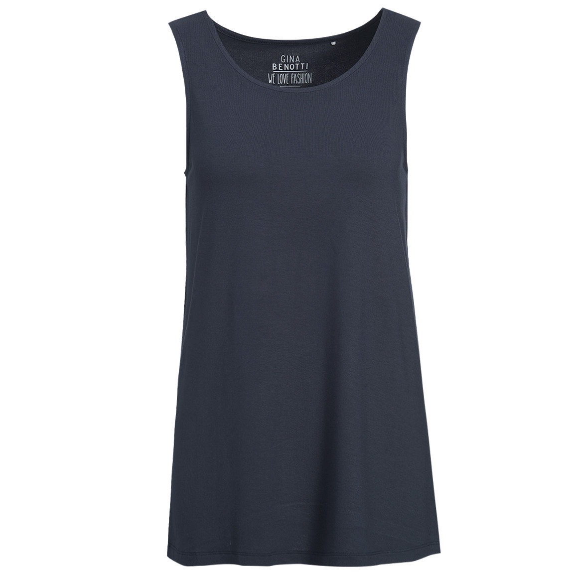 Damen Top in Unifarben