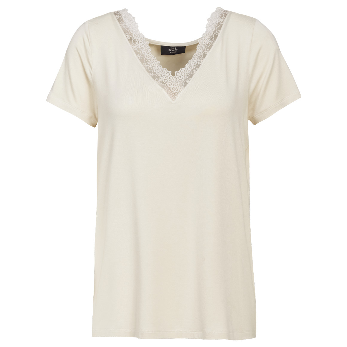 Damen T-Shirt mit Spitze