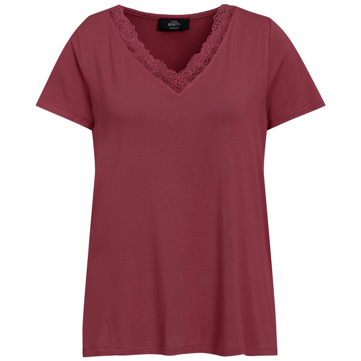 Damen T-Shirt mit Spitze