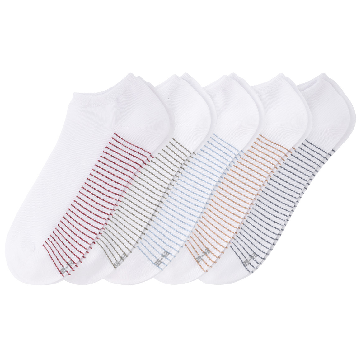 Set van 5 paar herensneakersokken