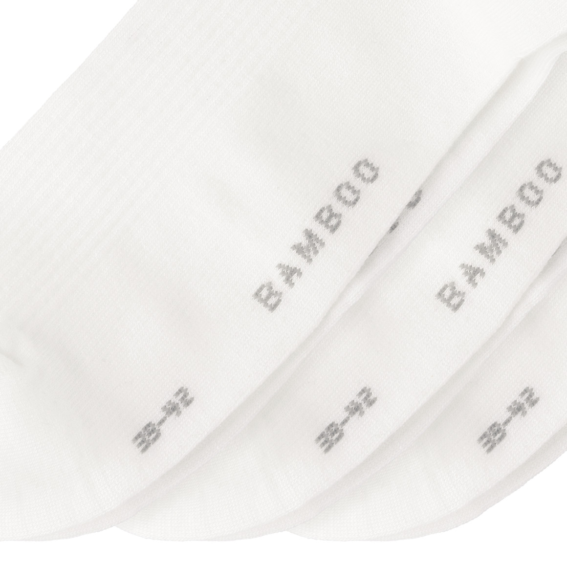 3 Paar Herren Sneaker-Socken in Rippstruktur