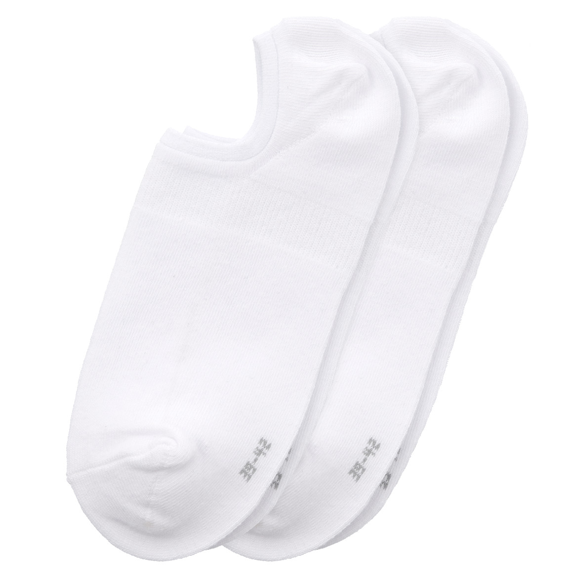 2 Paar Herren Sneaker-Socken unifarben