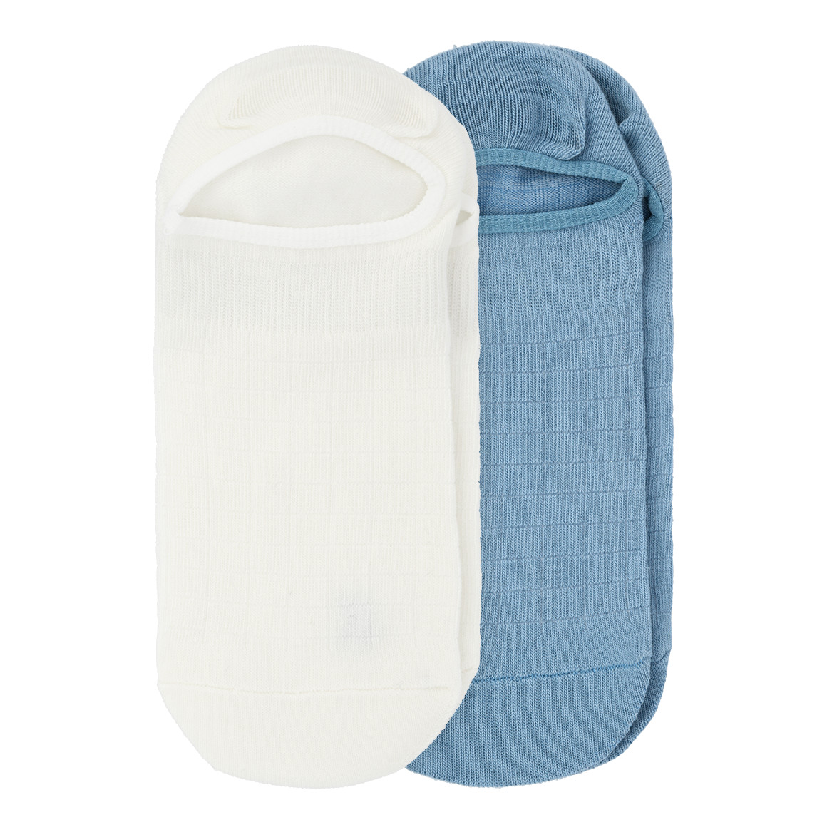 2 Paar Herren Sneaker-Socken unifarben