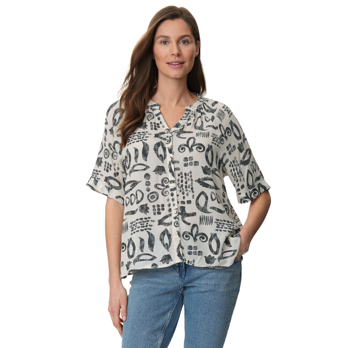 Damen Bluse aus Viskose