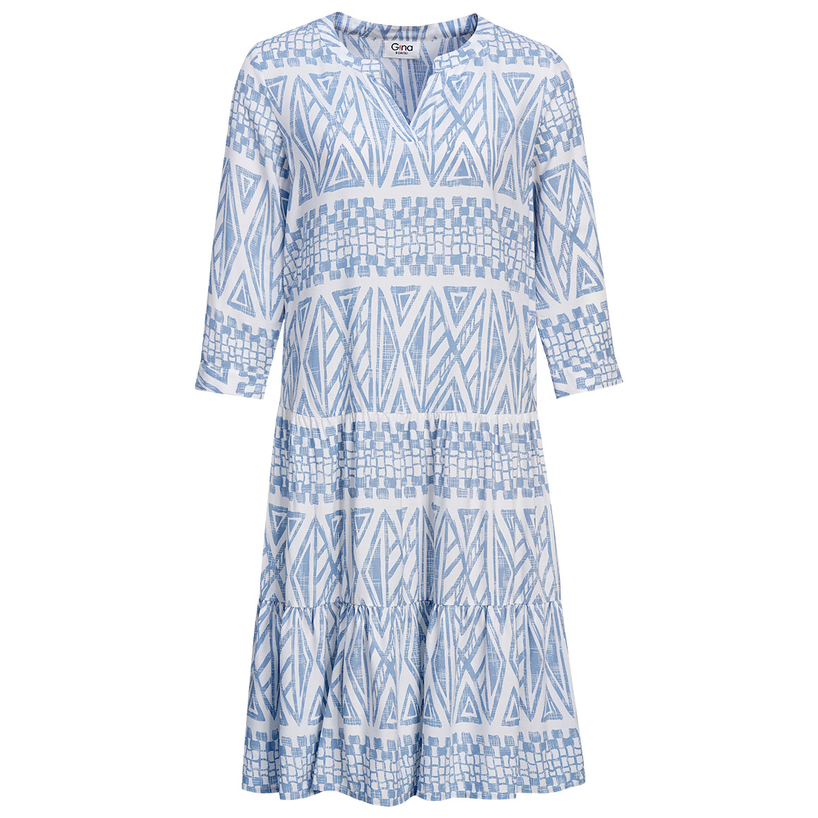 Damen Kleid mit Allover-Muster