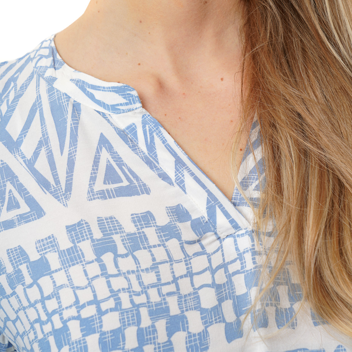 Damen Kleid mit Allover-Muster