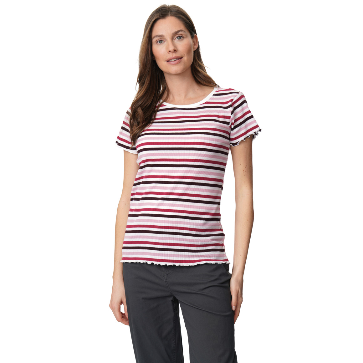 Damen Shirt mit Streifen