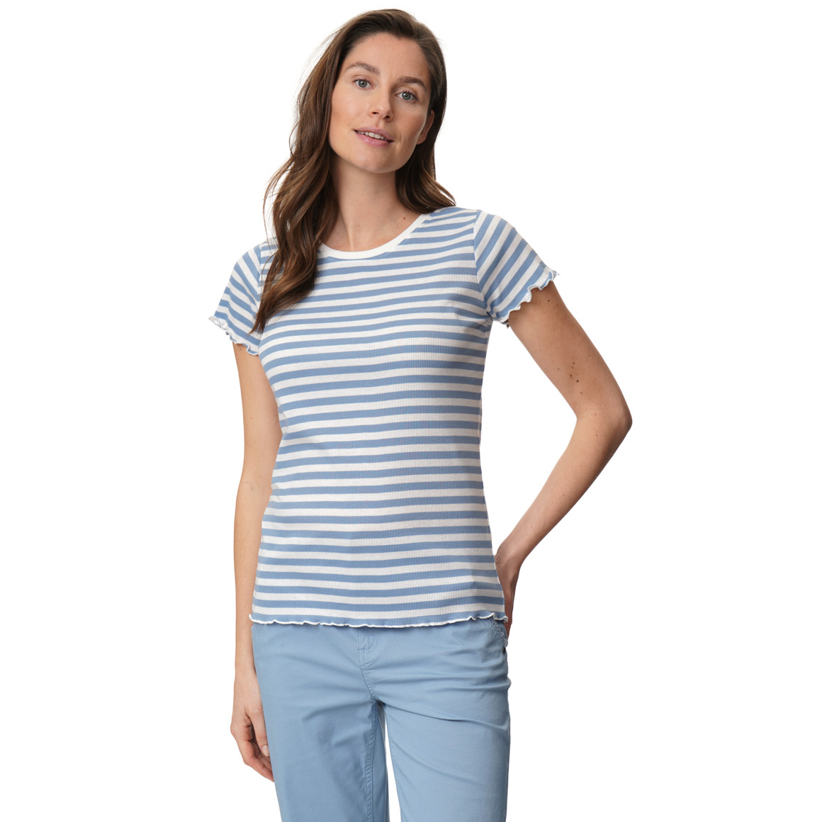 Damen Shirt mit Streifen