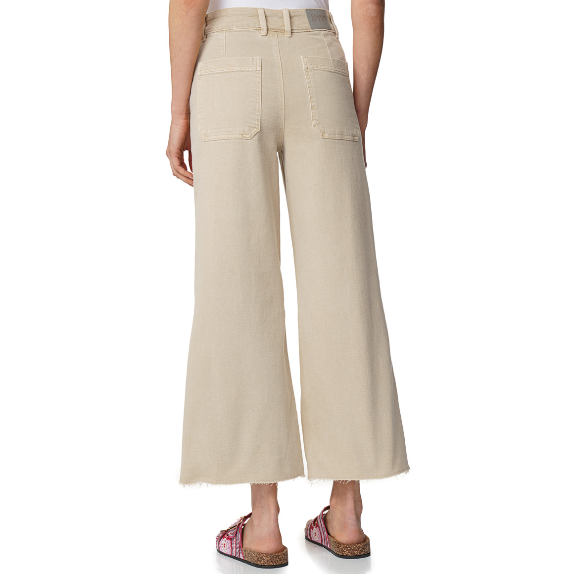 Damen Culotte in Denim-Optik