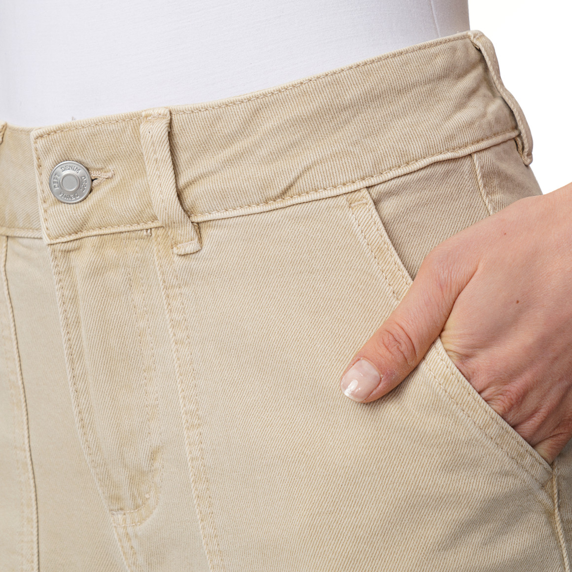 Damen Culotte in Denim-Optik