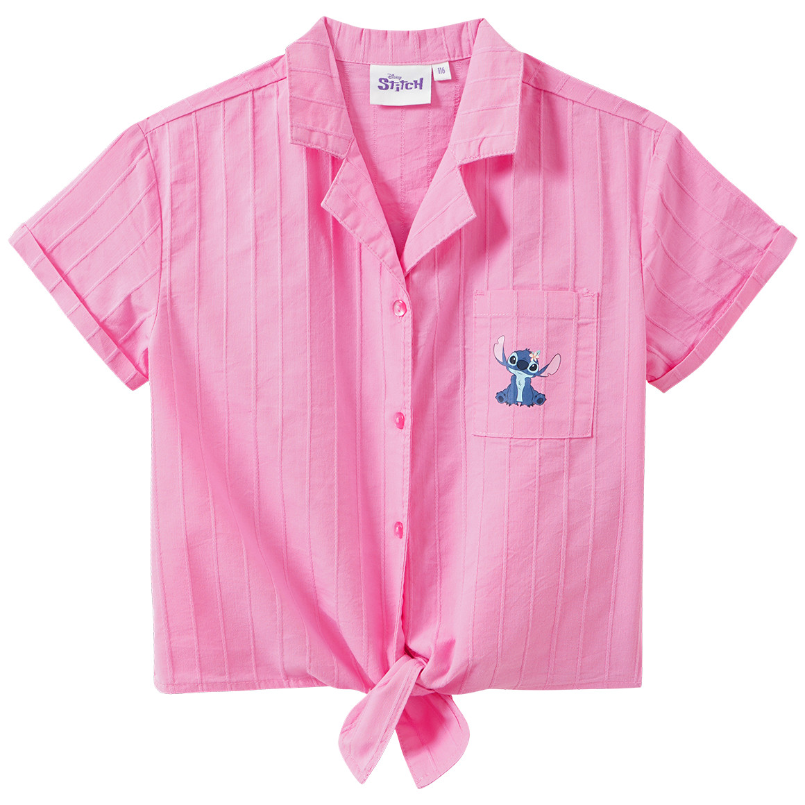 Disney Stitch Bluse mit Knoten-Detail
