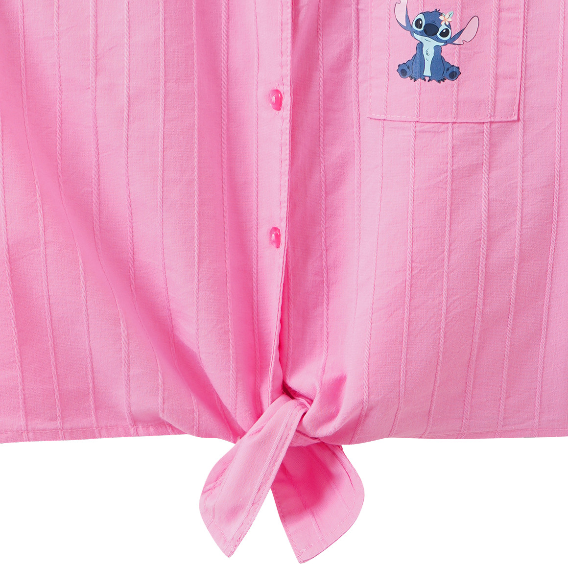 Disney Stitch Bluse mit Knoten-Detail