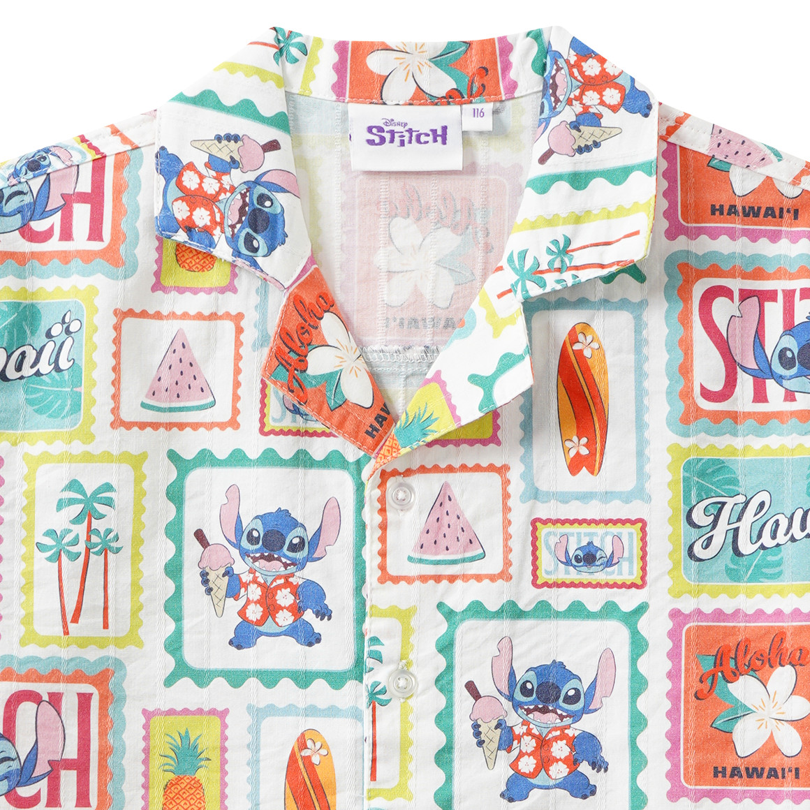 Disney Stitch Hemd mit Kentkragen