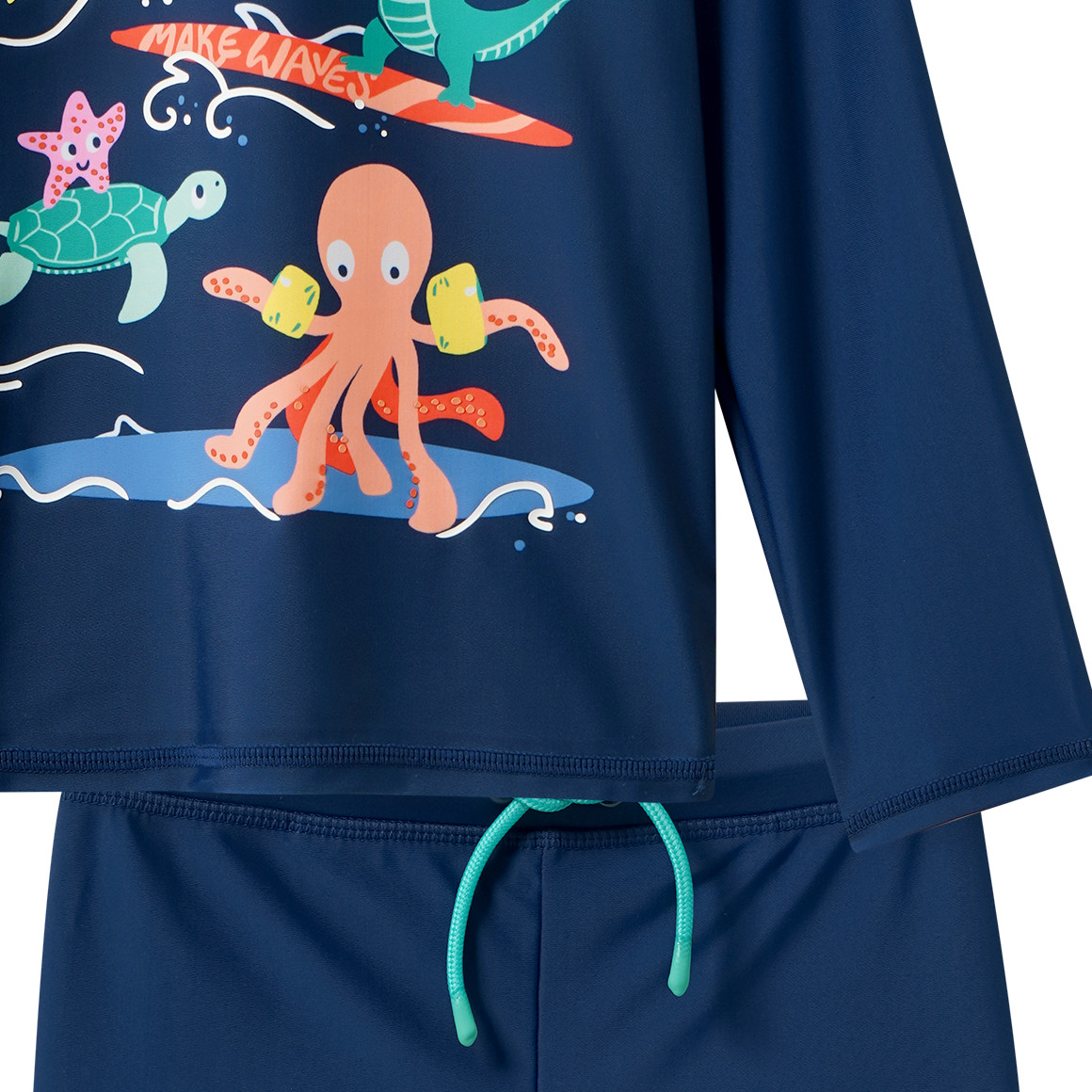 Jungen UV-Set mit Badeshirt und Hose UPF40
