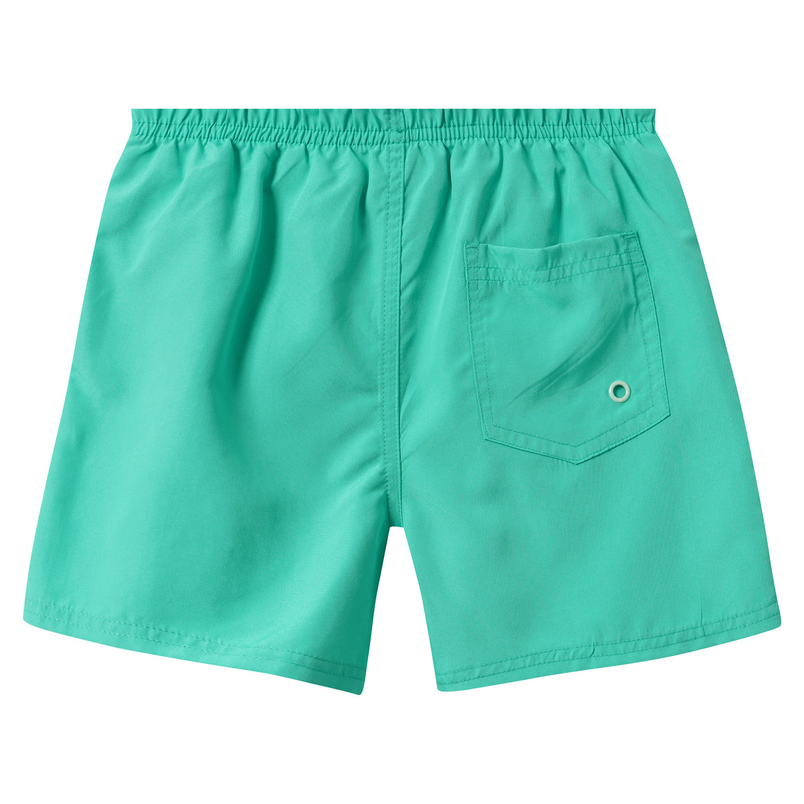 Jungen Badeshorts mit gummiertem Badge