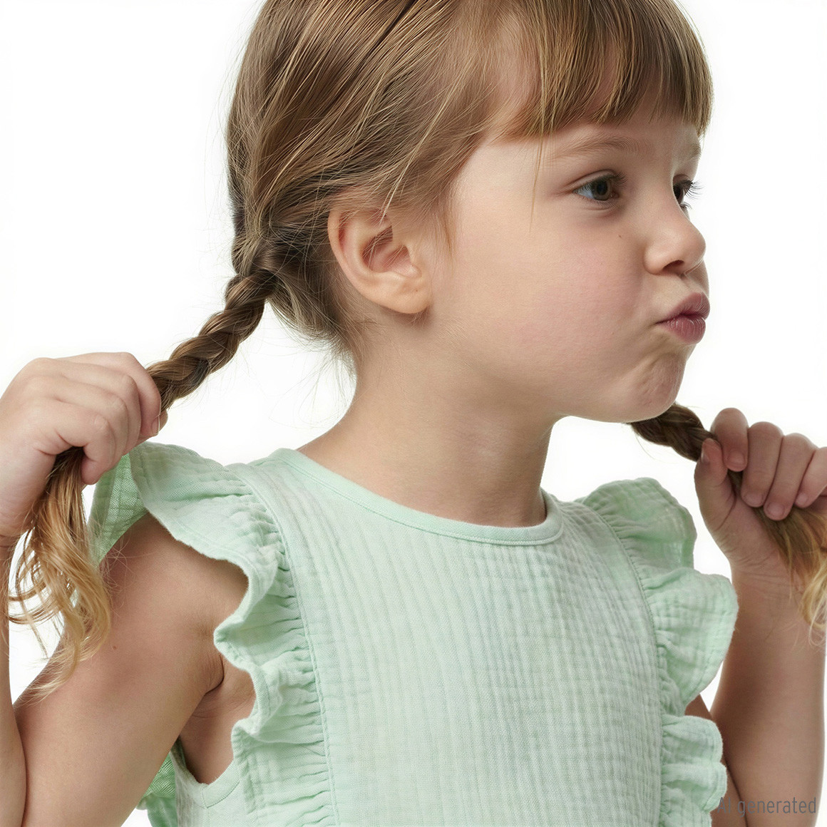 Mädchen Musselin-Kleid aus Bio-Baumwolle
