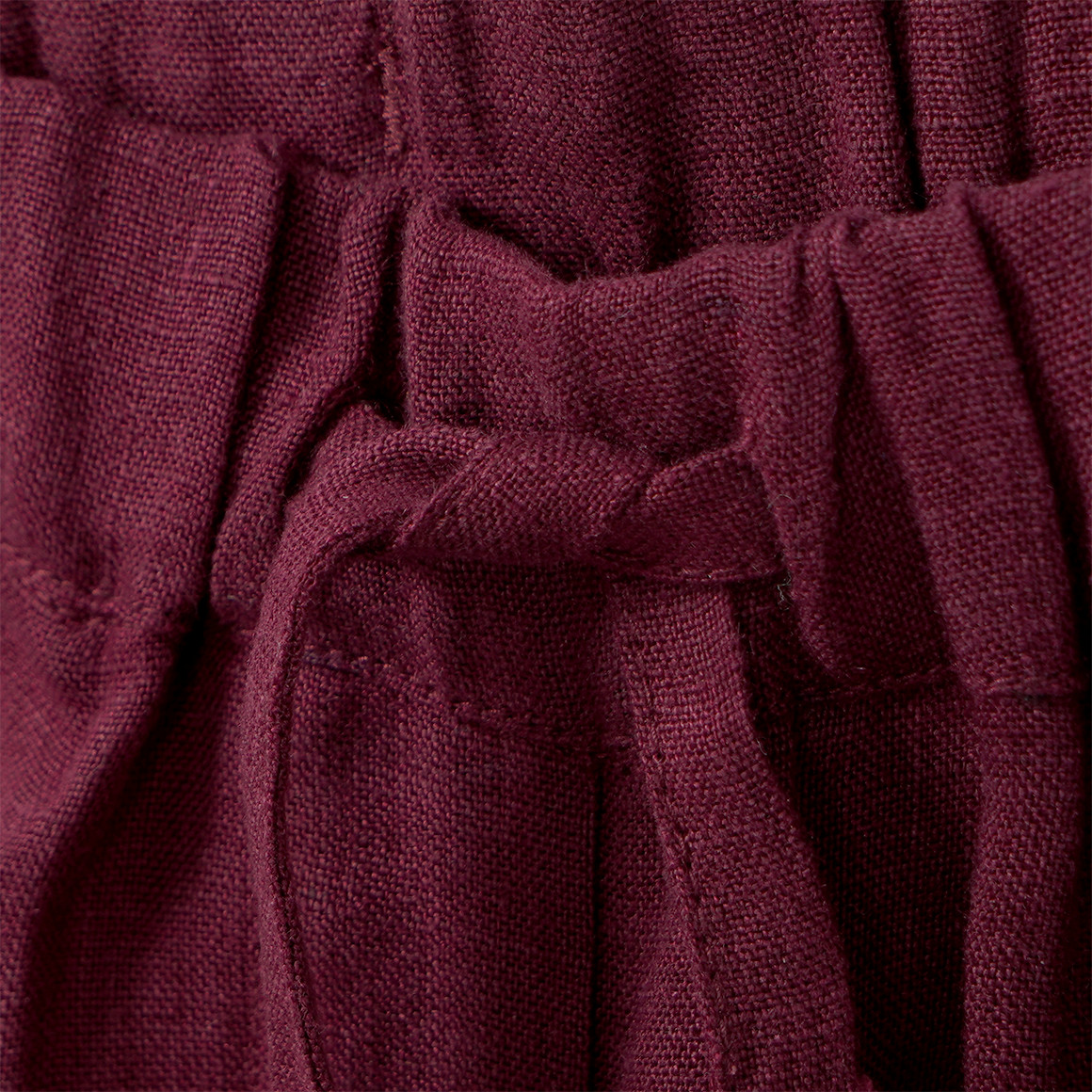 Mädchen Leinen-Shorts mit Tunnelzug