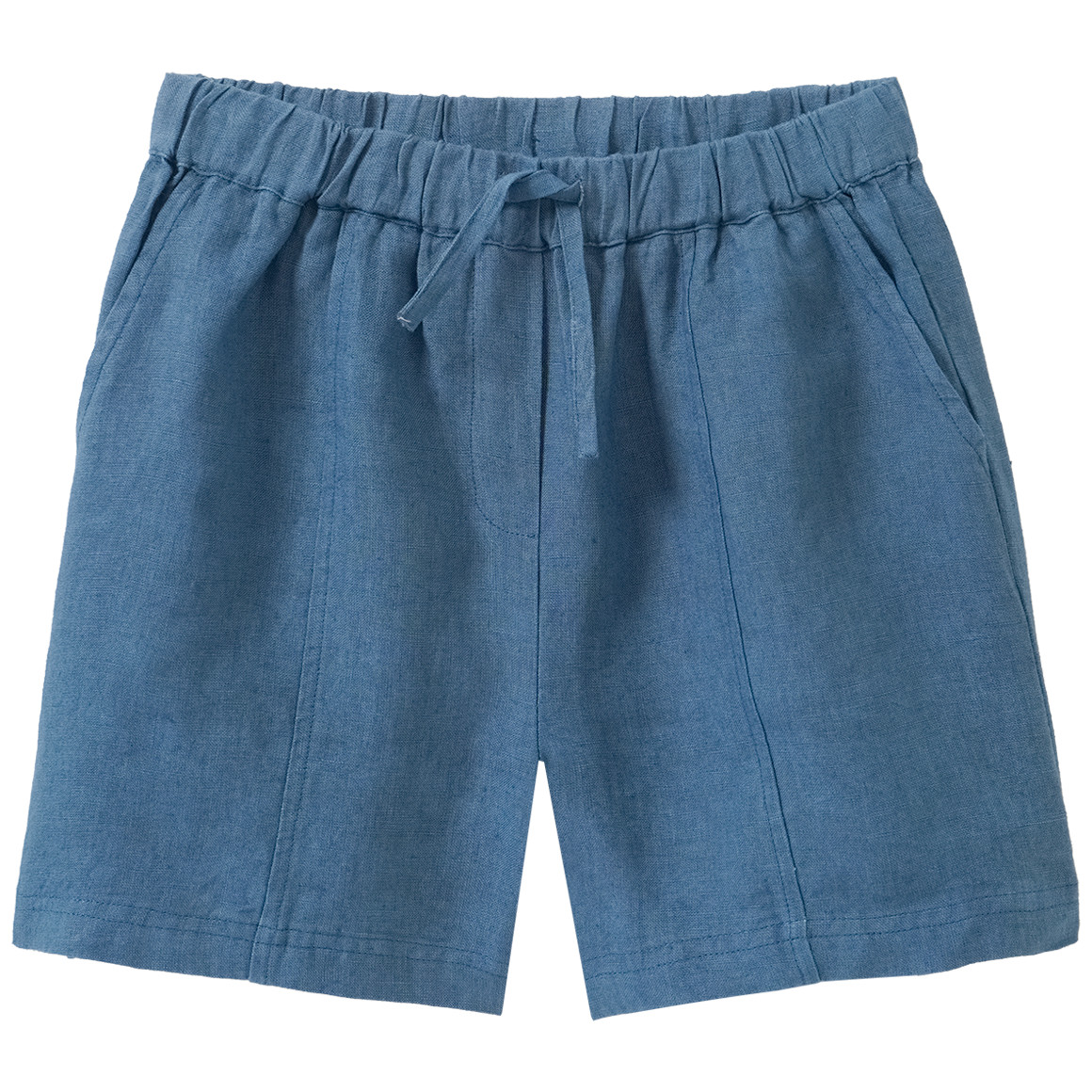 Mädchen Leinen-Shorts mit Tunnelzug