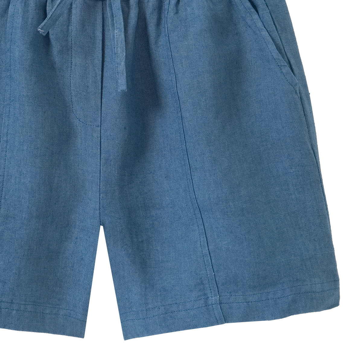 Mädchen Leinen-Shorts mit Tunnelzug