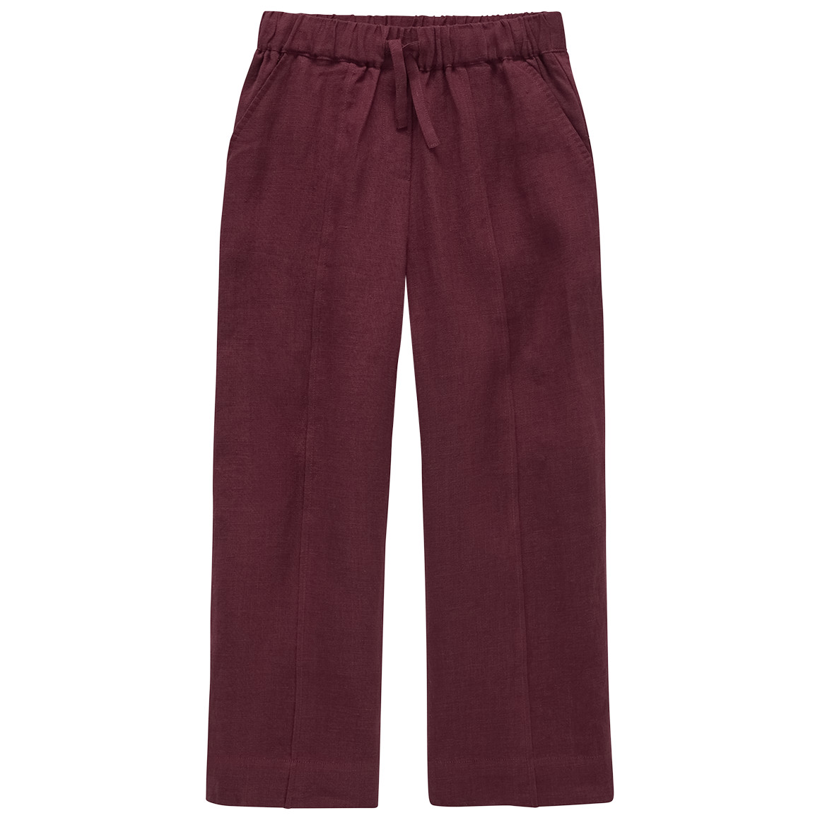 Mädchen Leinen-Hose mit Tunnelzug