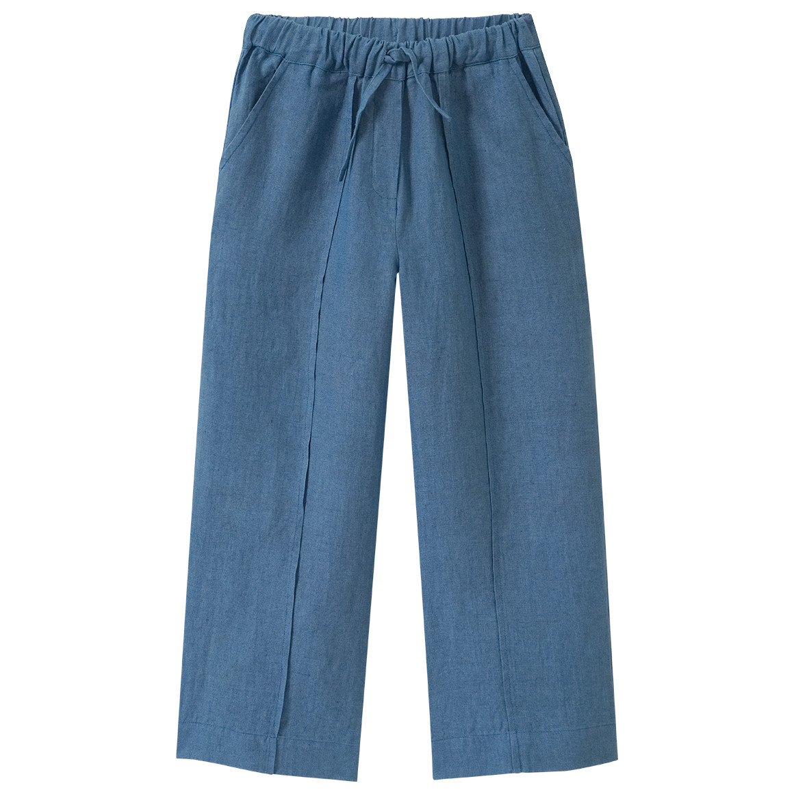 Mädchen Leinen-Hose mit Tunnelzug