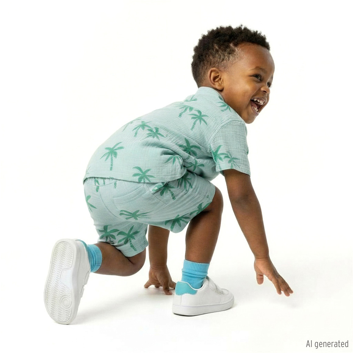 Jungen Musselin-Shorts aus Bio-Baumwolle
