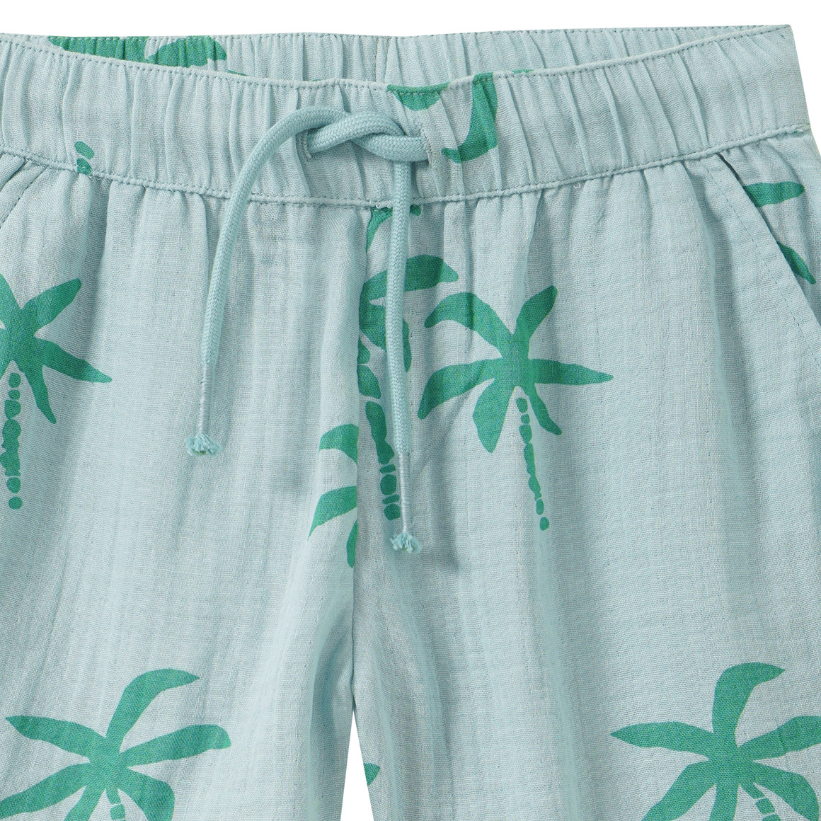 Jungen Musselin-Shorts aus Bio-Baumwolle
