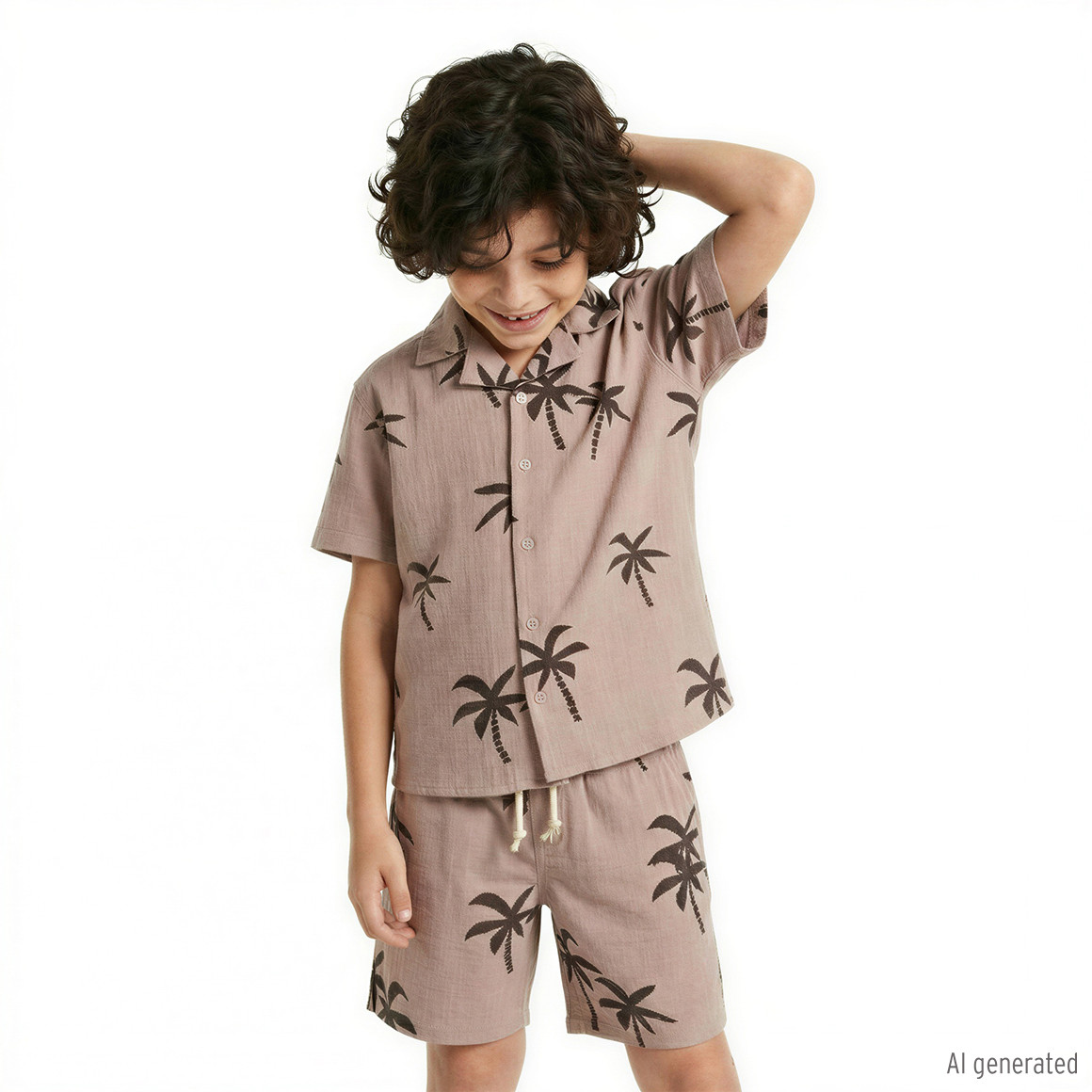 Jungen Musselin-Shorts aus Bio-Baumwolle