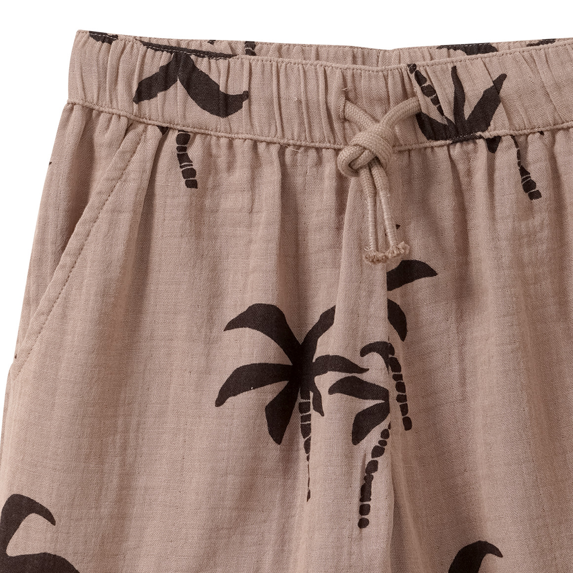 Jungen Musselin-Shorts aus Bio-Baumwolle