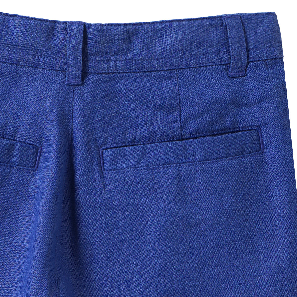 Jungen Leinen-Shorts in Unifarben