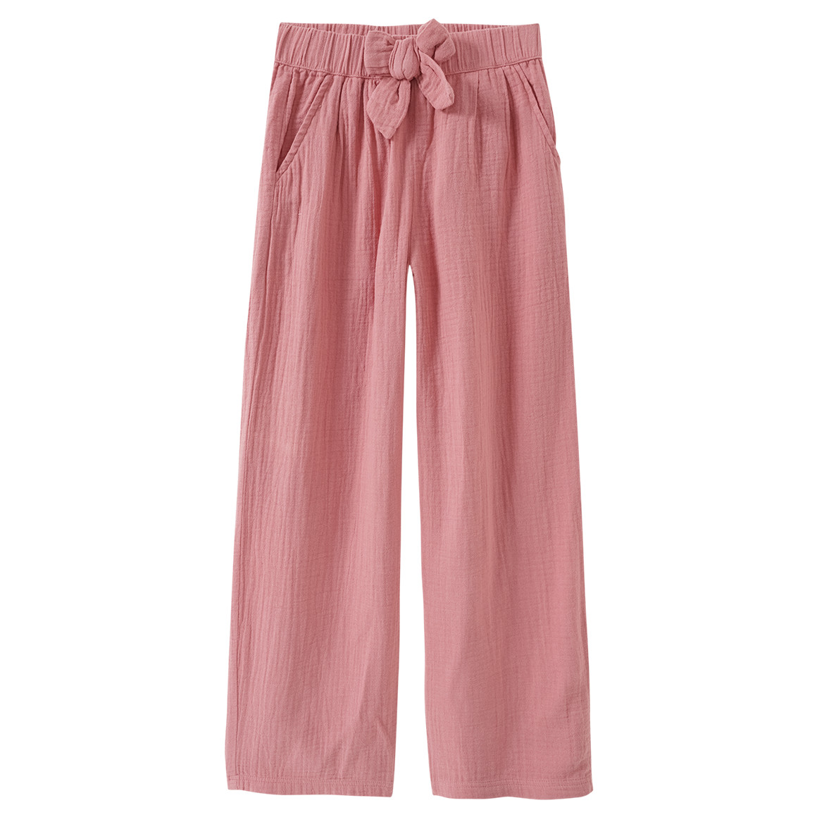 Mädchen Musselin-Hose mit weitem Bein