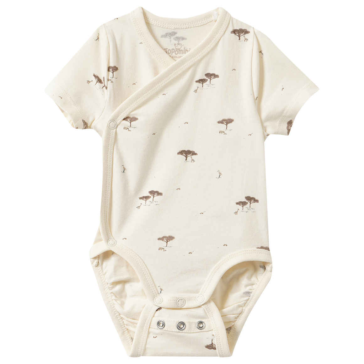 Newborn set met body, short en bandana