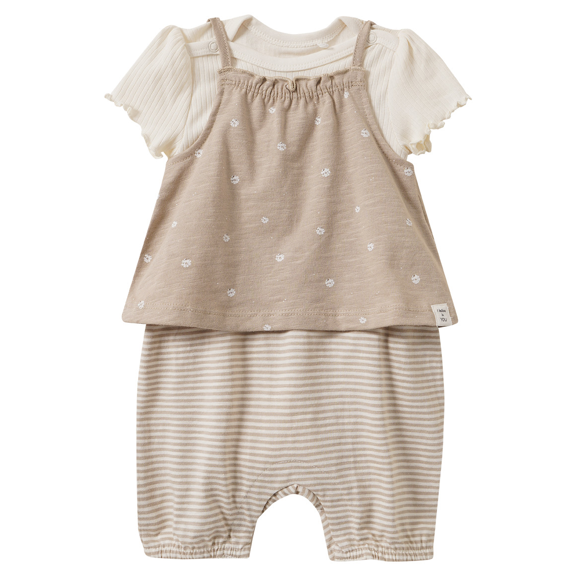Newborn set met rompertje en body