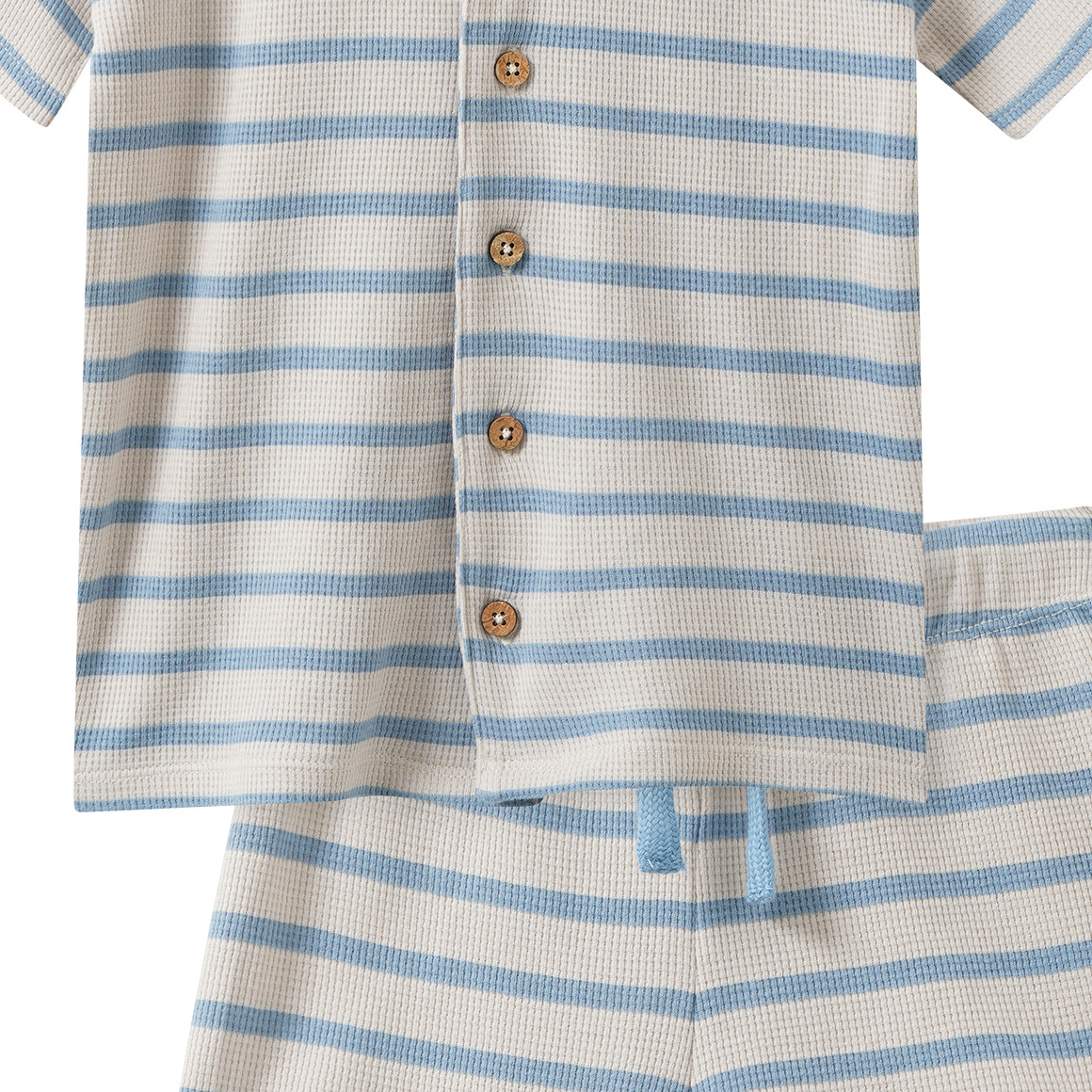 Baby Shorty mit Piqué-Struktur