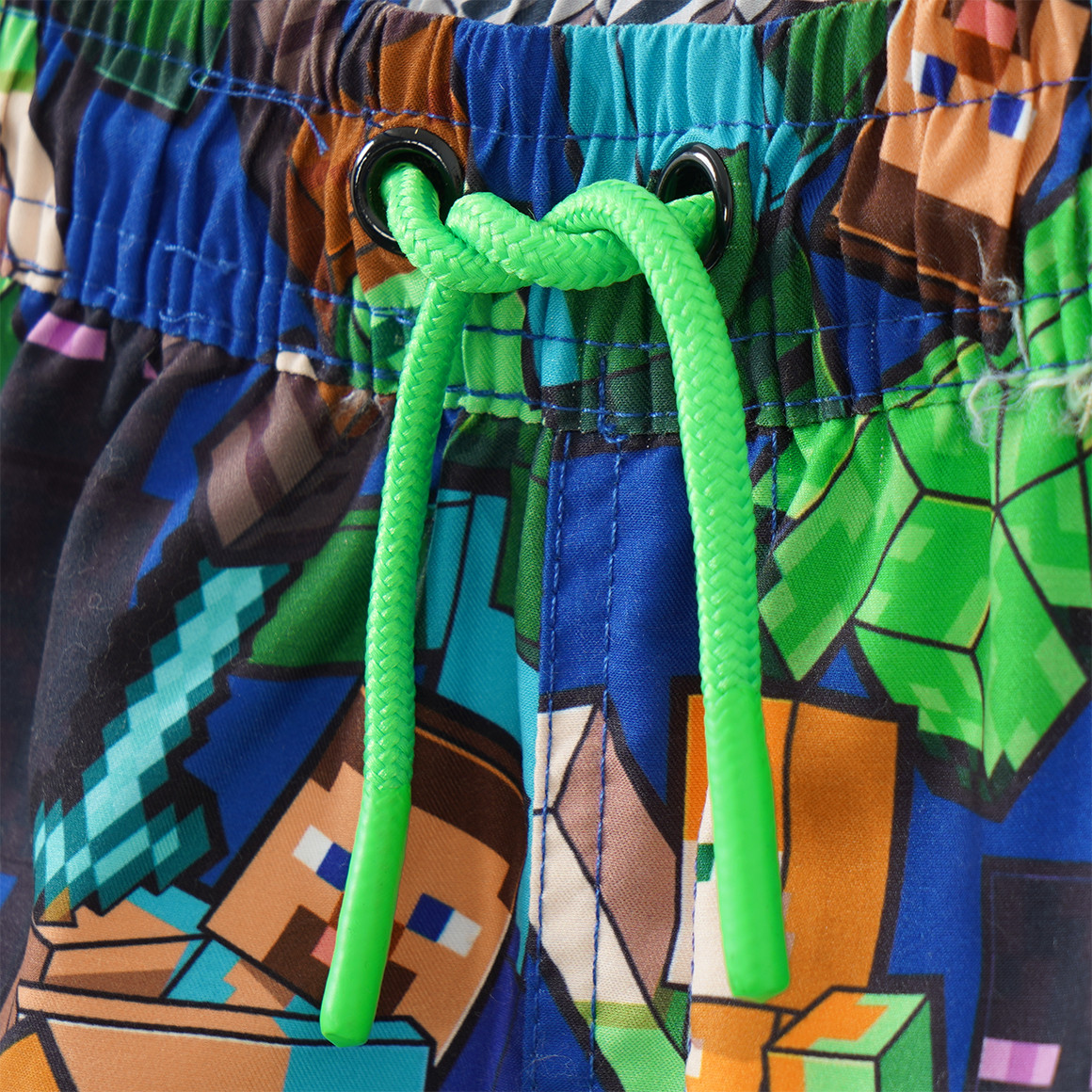 Minecraft Badeshorts mit Allover-Print