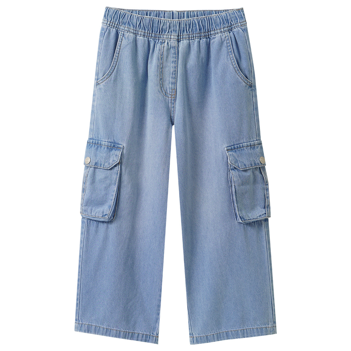 Mädchen Jeans aus leichtem Denim