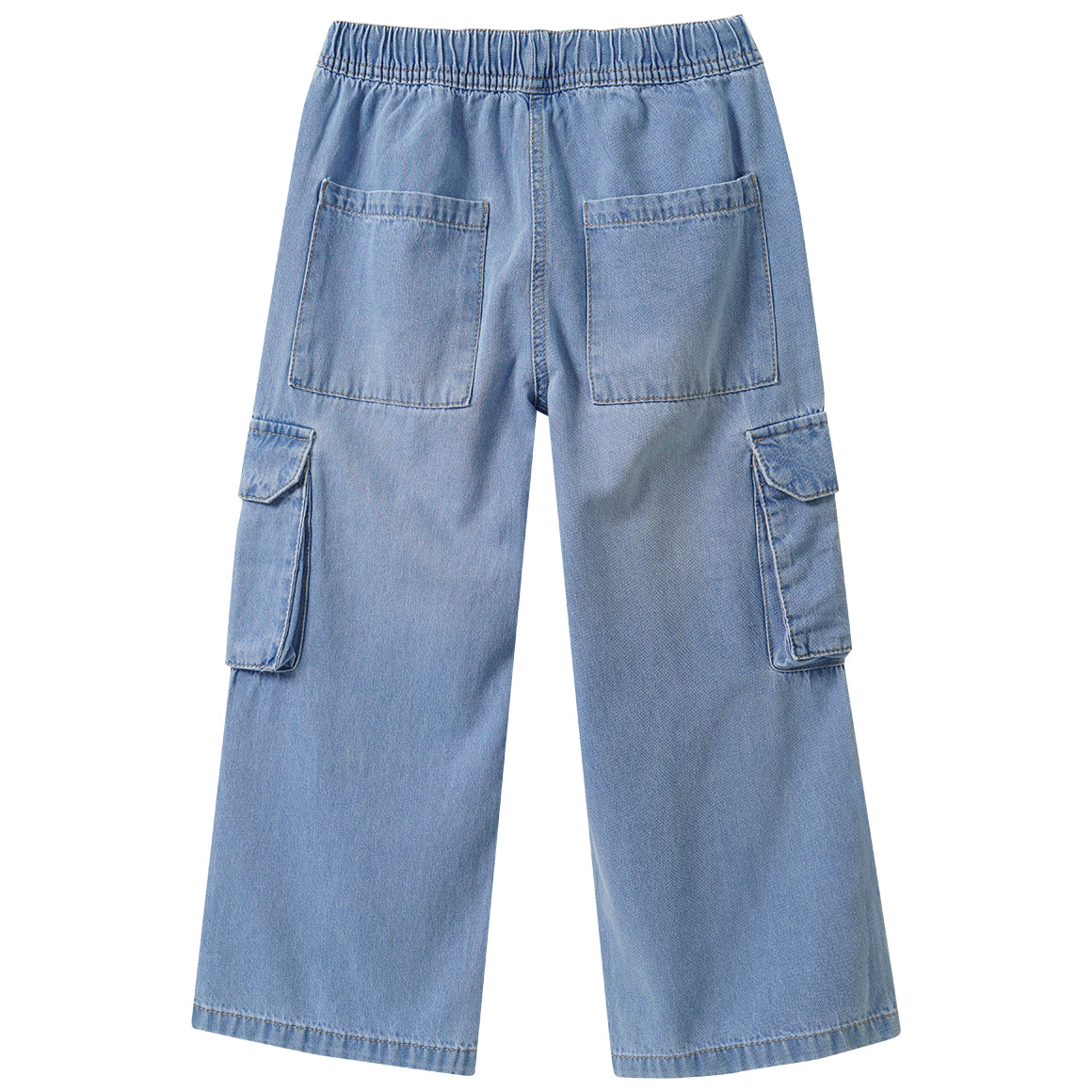 Mädchen Jeans aus leichtem Denim