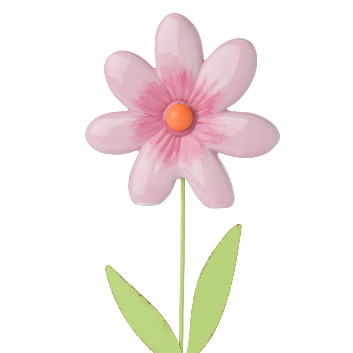 Decostandaard Bloem met keramische bloesem