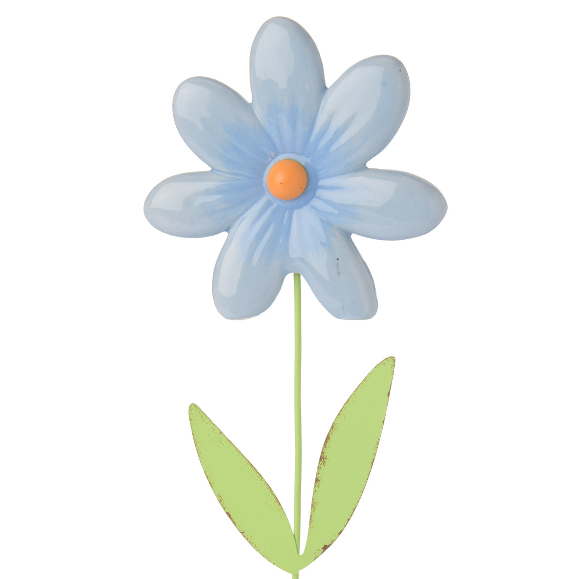 Decostandaard Bloem met keramische bloesem