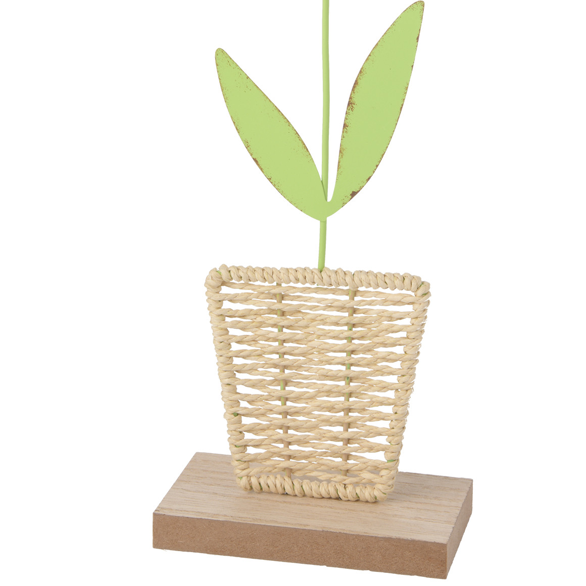 Decostandaard Bloem met keramische bloesem