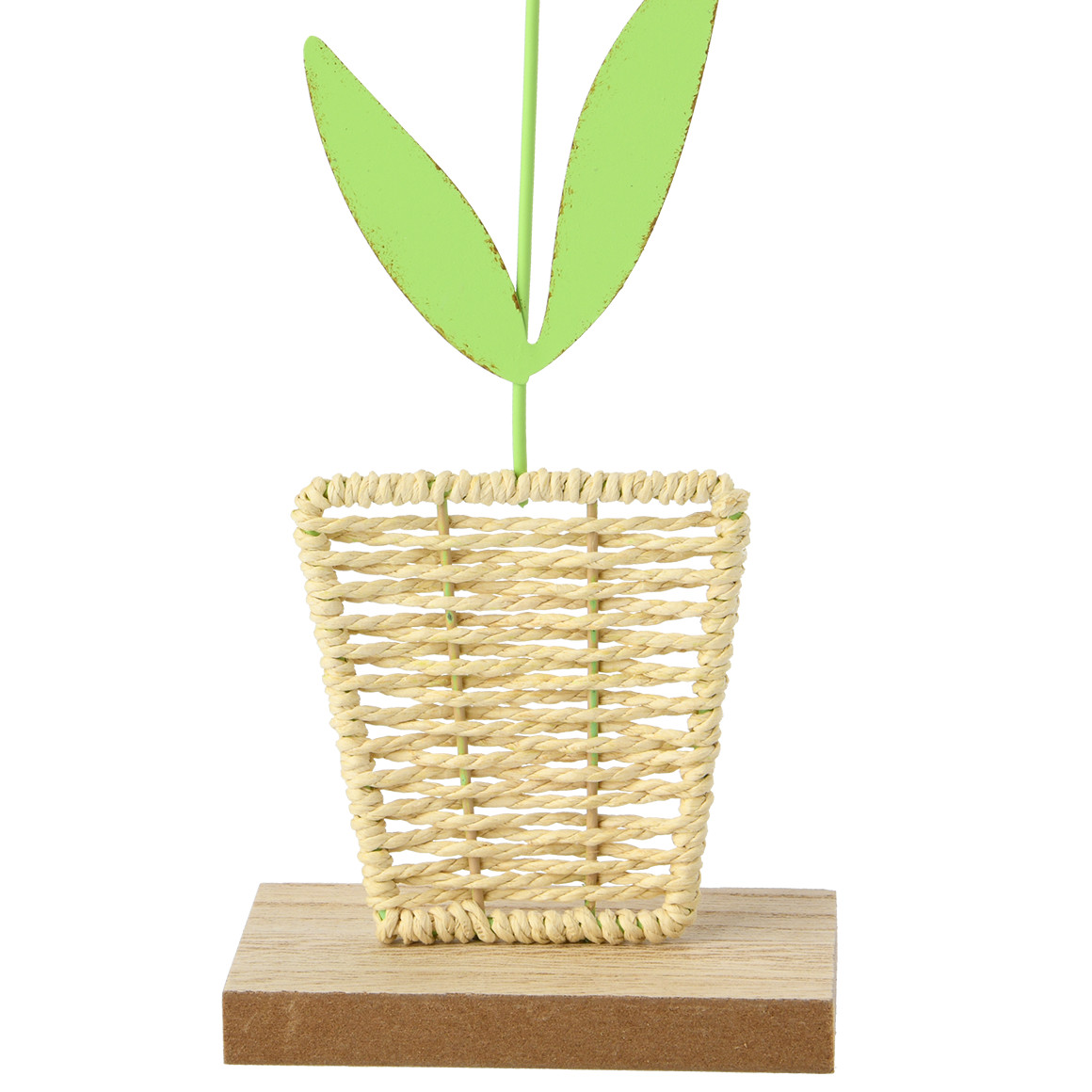 Decostandaard Bloem met keramische bloesem