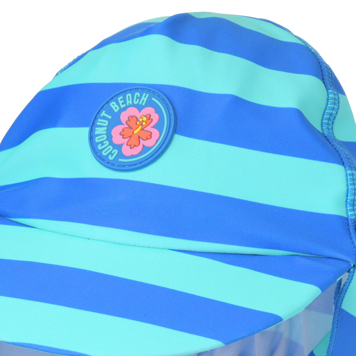 UV badmuts met strepen voor kinderen, UPF60