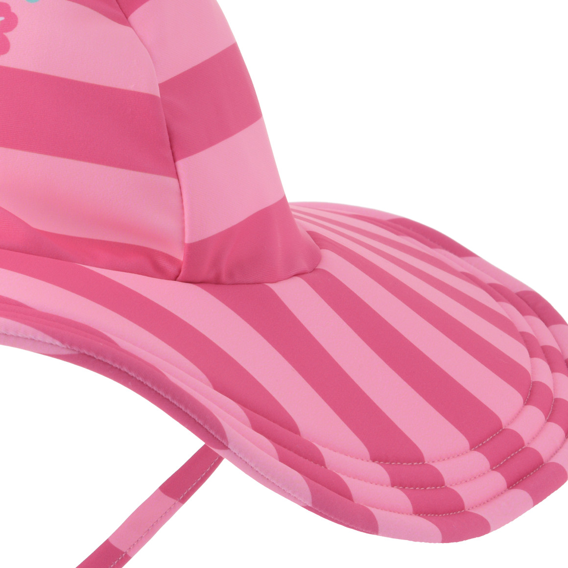 Mädchen UV-Badehut  mit Streifen UPF60