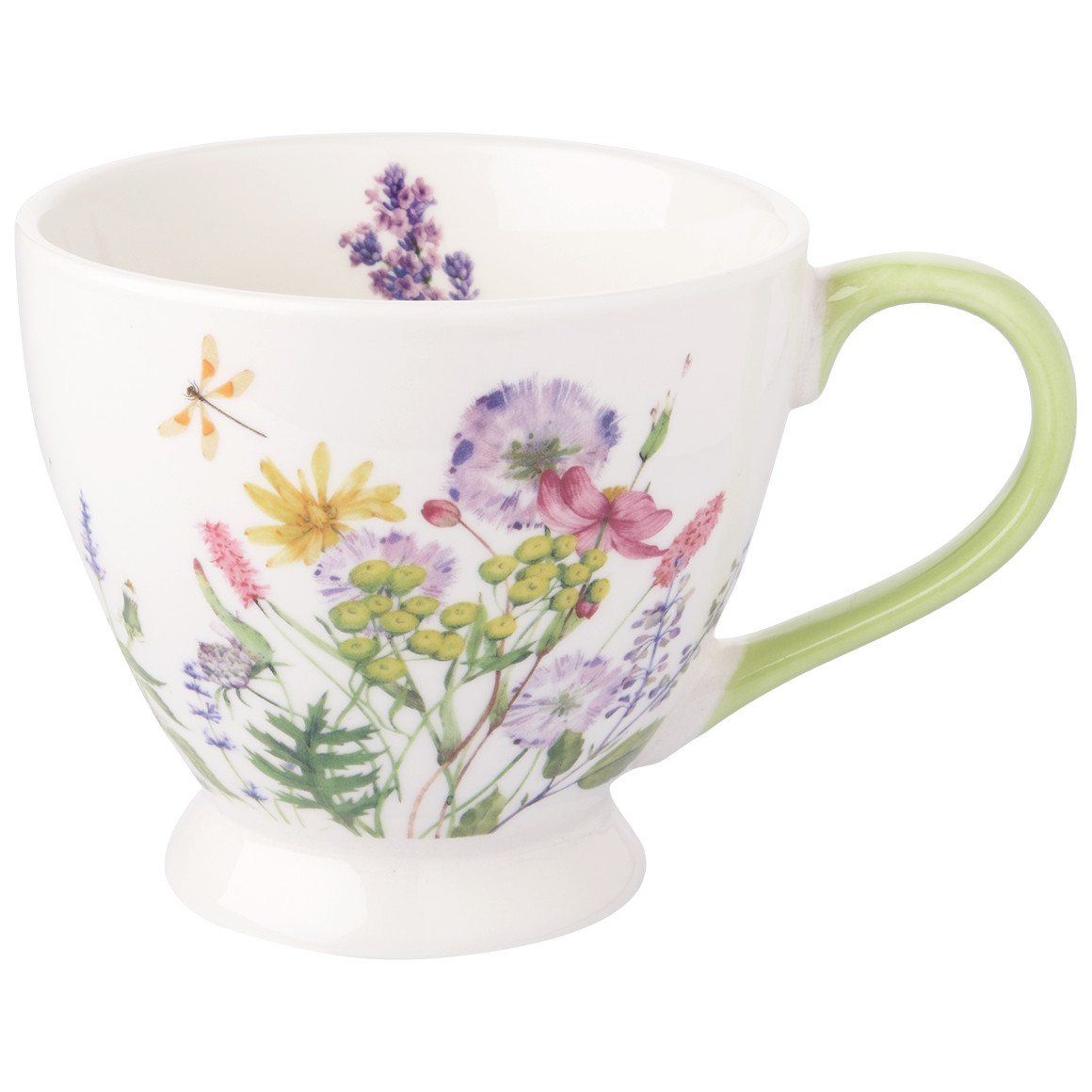 Tasse mit Blumen