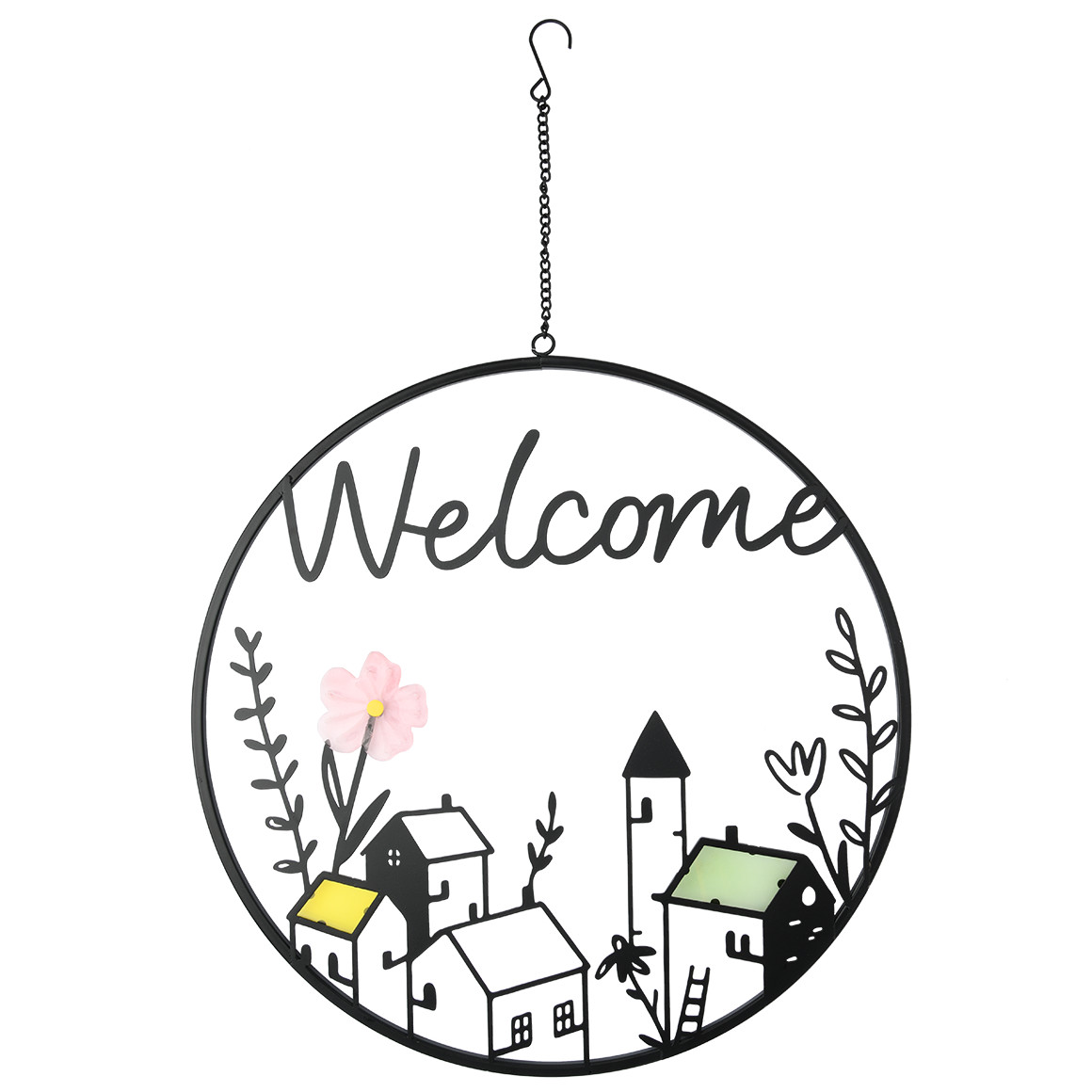 Metalen decoratieve hangers