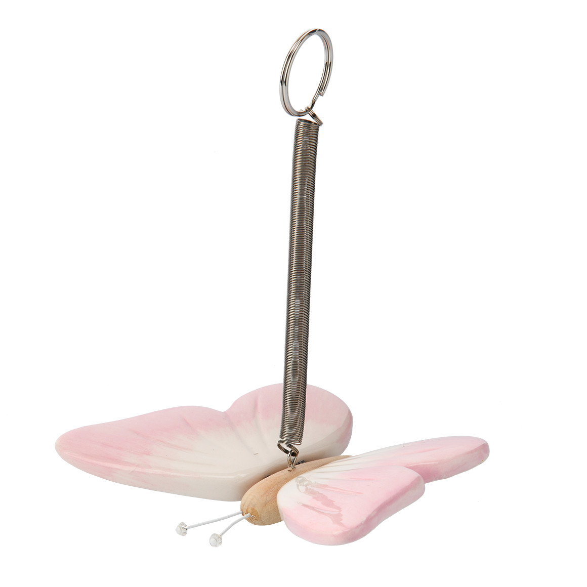 Decoratieve hanger vlinder met spiraal