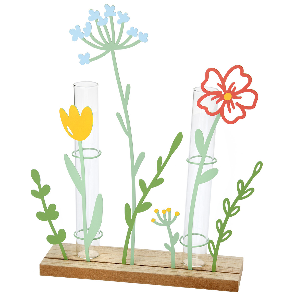 Decoratieve houder met bloemendetails